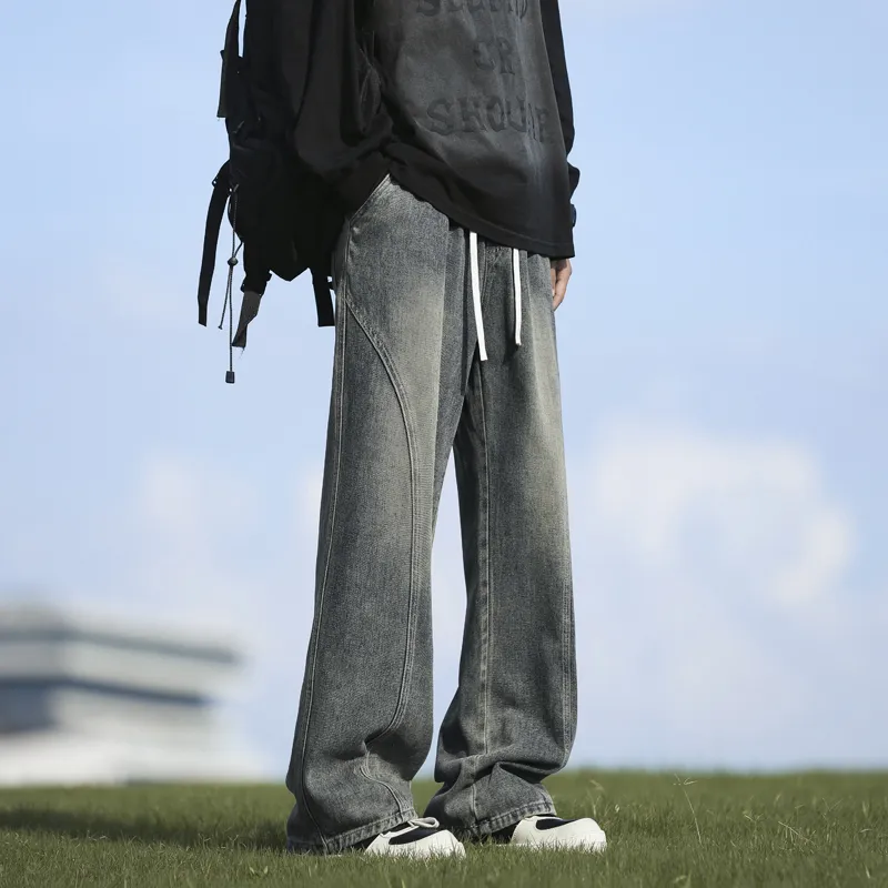 Warrior Huichao Riding The Wind Collection Jeans Unisex-9