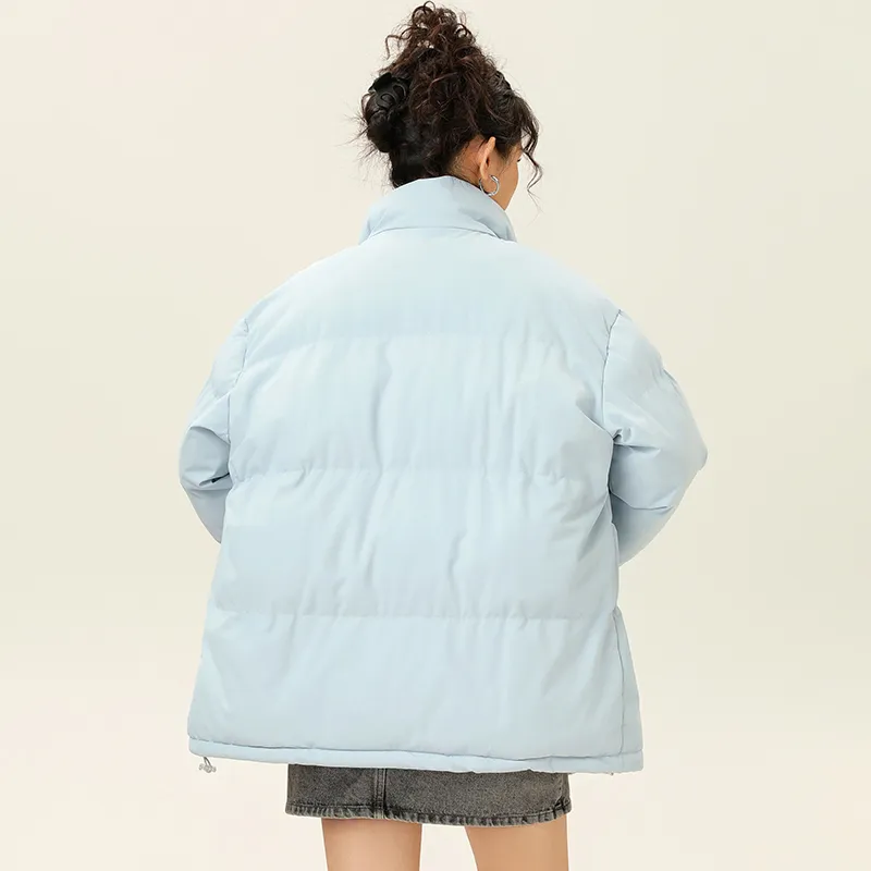 Warrior Ride The Wind Collection Open Ended Smile Collection Puffer Jacket Unisex-7