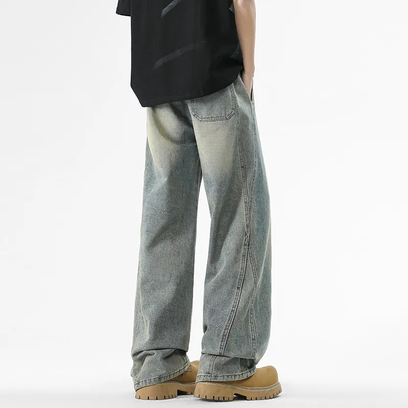 Warrior Huichao Riding The Wind Collection Jeans Unisex-7
