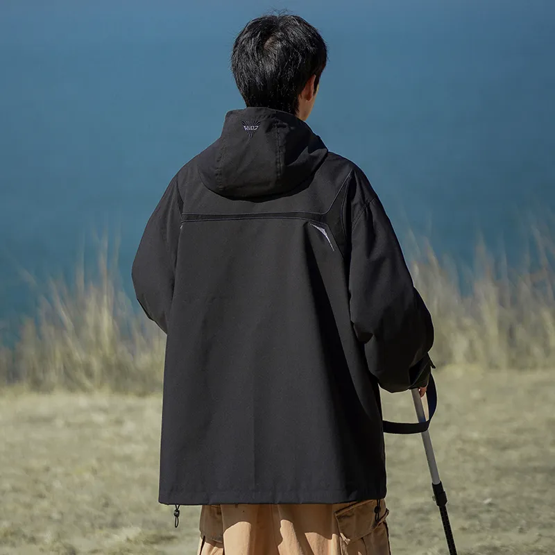 Warrior Huichao Riding The Wind Collection Waterproof And Windproof Windbreaker Jacket Unisex-8