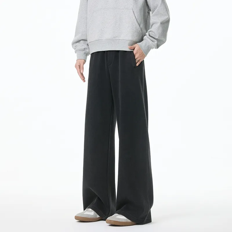 Warrior Ride The Wind Collection Open Ended Smile Collection Casual Pants Unisex Black-2