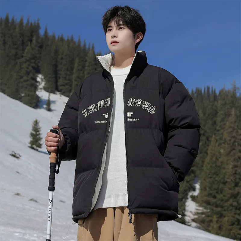 Warrior Ride The Wind Collection Open Ended Smile Collection Puffer Jacket Unisex-27