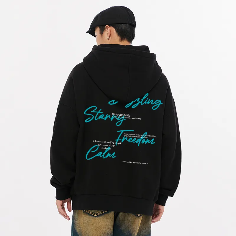 Warrior Huichao Riding The Wind Collection Sweatshirt Unisex Black-3