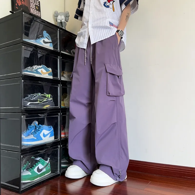 Warrior Huichao Riding The Wind Collection Cargo Pants Unisex-2
