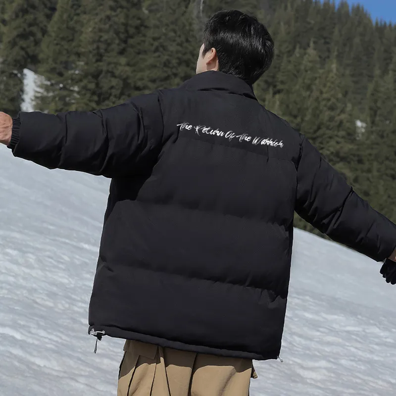 Warrior Ride The Wind Collection Open Ended Smile Collection Puffer Jacket Unisex-16