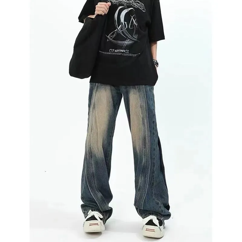 Warrior Huichao Riding The Wind Collection Jeans Unisex-7