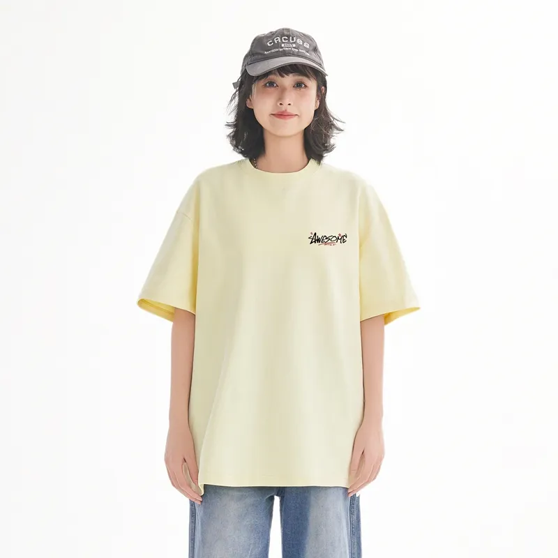 Warrior Huichao Riding The Wind Collection Drop Shoulder Sleeve T Shirt Women's-15