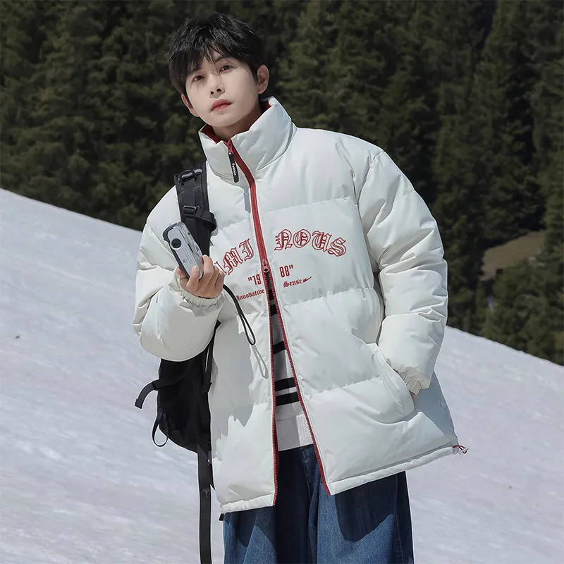 Warrior Ride The Wind Collection Open Ended Smile Collection Puffer Jacket Unisex-36