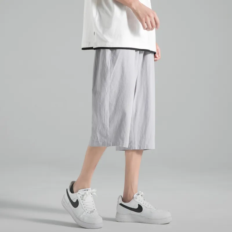 Warrior Huichao Riding The Wind Collection Casual Shorts Unisex Dark Gray-22