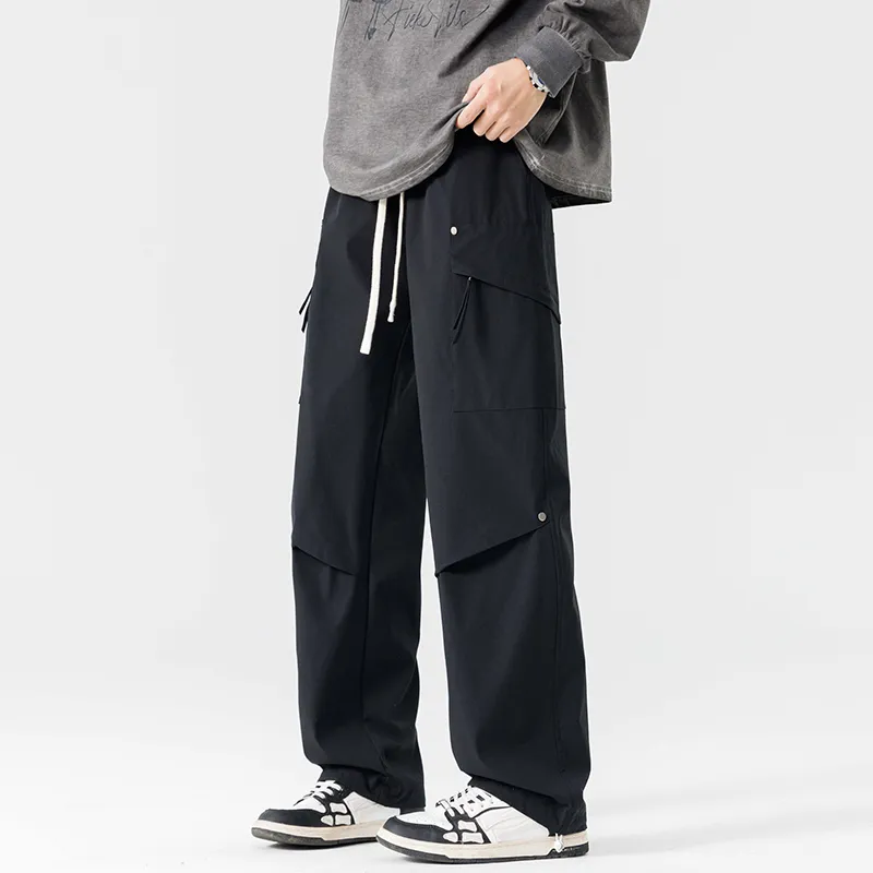 Warrior Huichao Riding The Wind Collection Cargo Pants Unisex-11