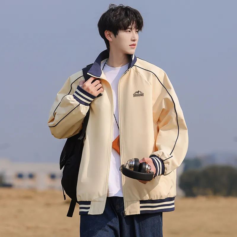 Warrior Huichao Riding The Wind Collection Jackets Coats Unisex Navy Blue-8