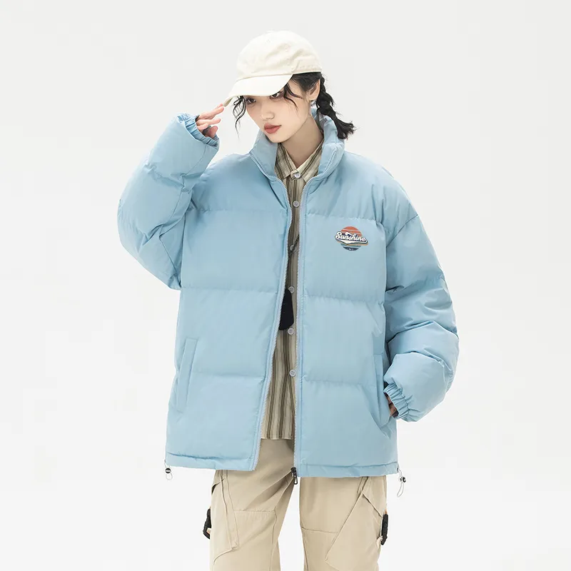 Warrior Ride The Wind And Waves Series Puffer Jacket Unisex-16