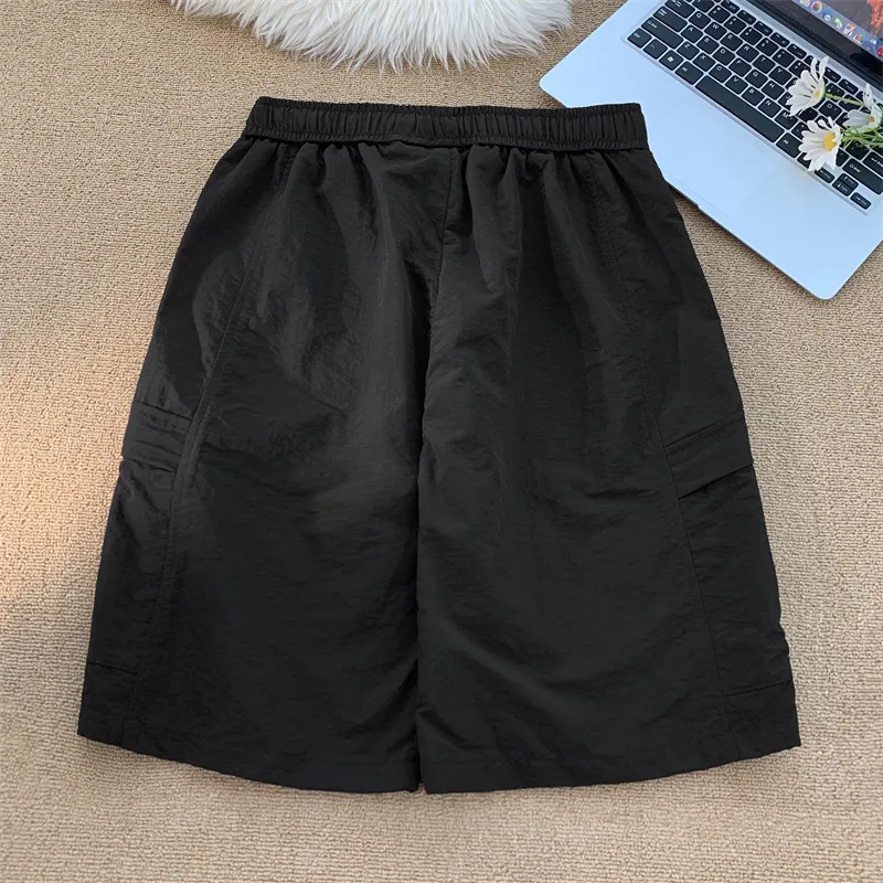 Warrior Huichao Open-Ended Smile Collection Casual Shorts Unisex-6