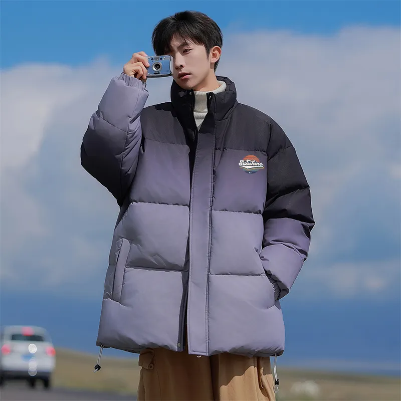 Warrior Ride The Wind And Waves Series Puffer Jacket Unisex-17