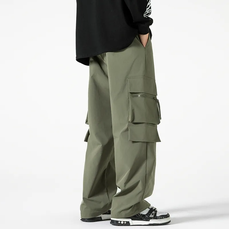 Warrior Huichao Riding The Wind Collection Cargo Pants Unisex-13