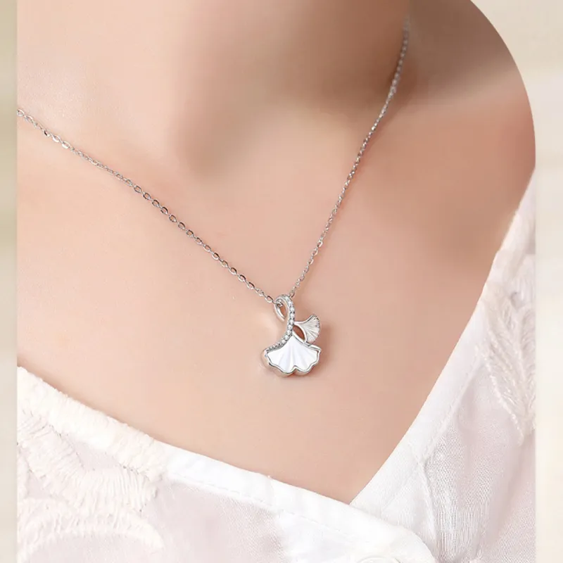 Zbird 925 Sterling Silver Necklaces Women's-2