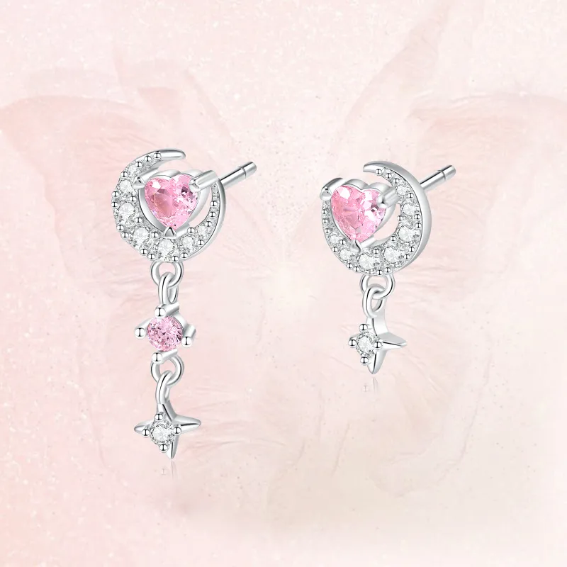Zbird S 990 Silver Earrings Women's-1