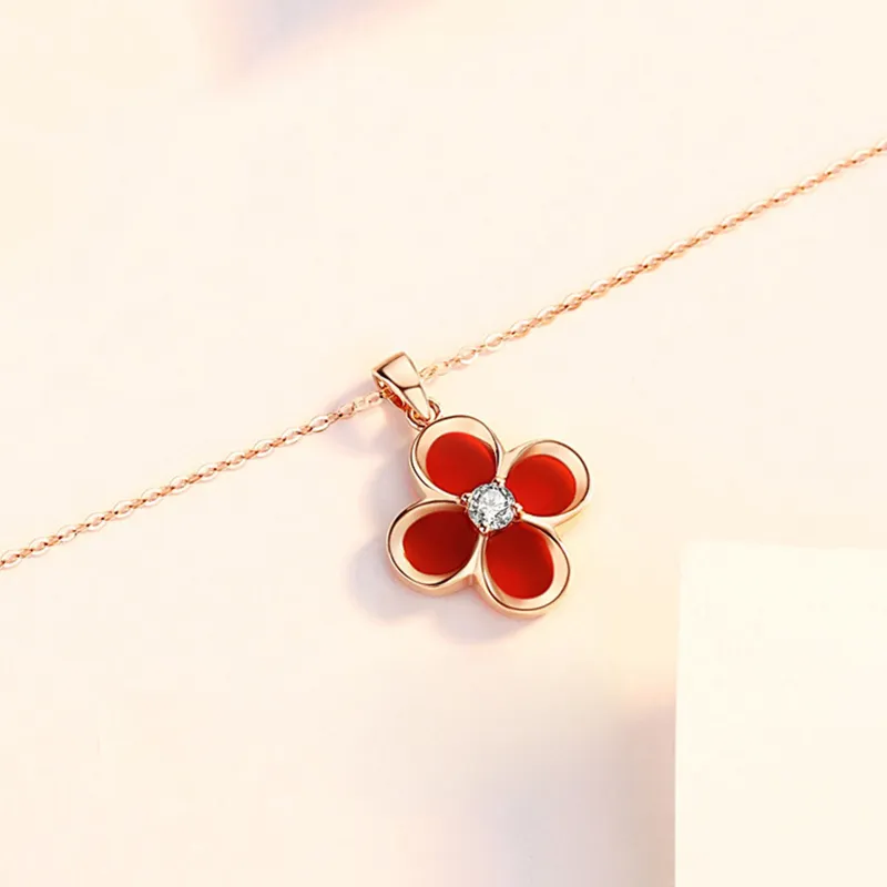 Zbird Jade Necklaces Women's-5