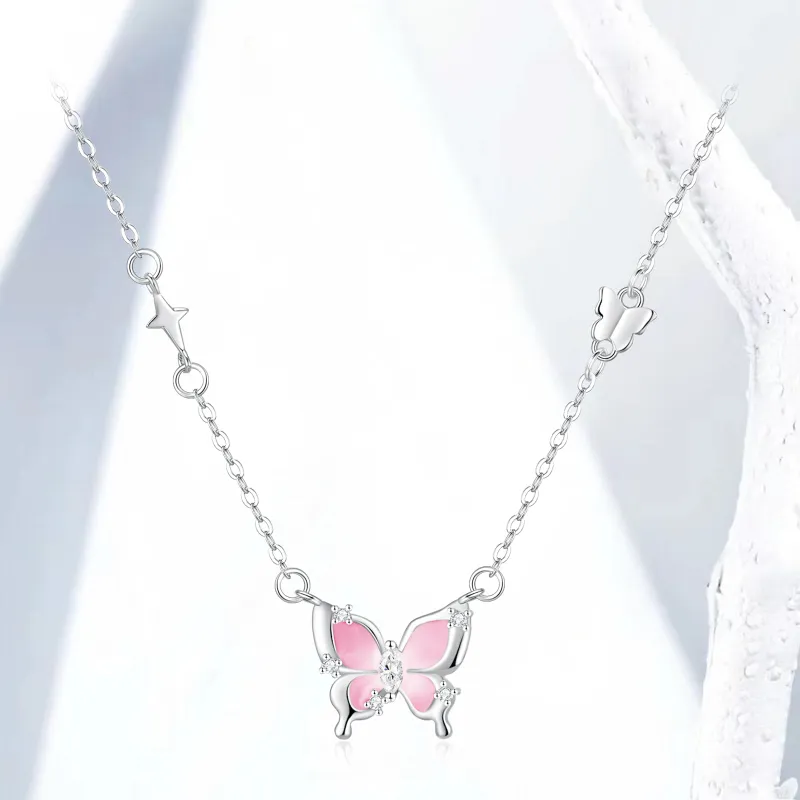 Zbird Sterling Silver Necklaces Women's-4