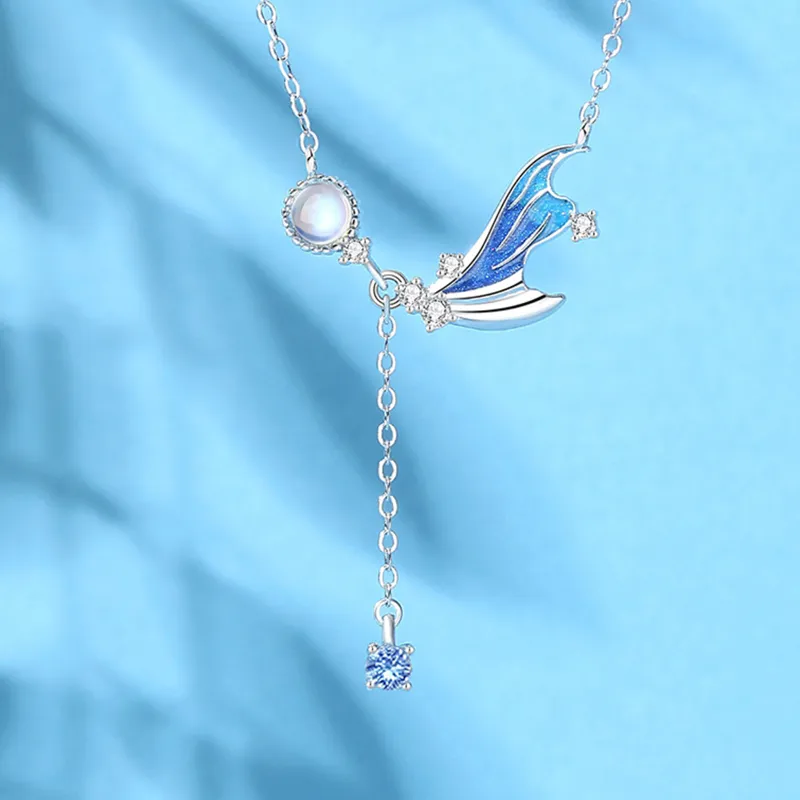 Zbird 925 Sterling Silver Necklaces Women's-1