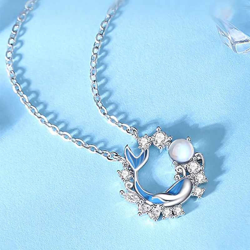 Zbird 925 Sterling Silver Necklaces Unisex-4