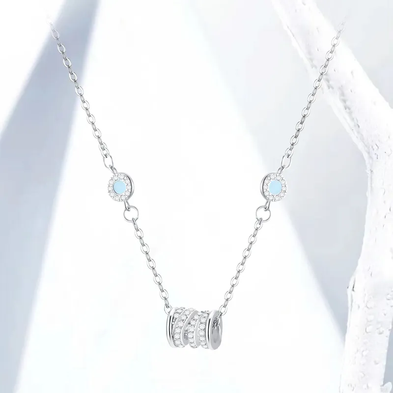Zbird S 990 Silver Necklaces Women's-2
