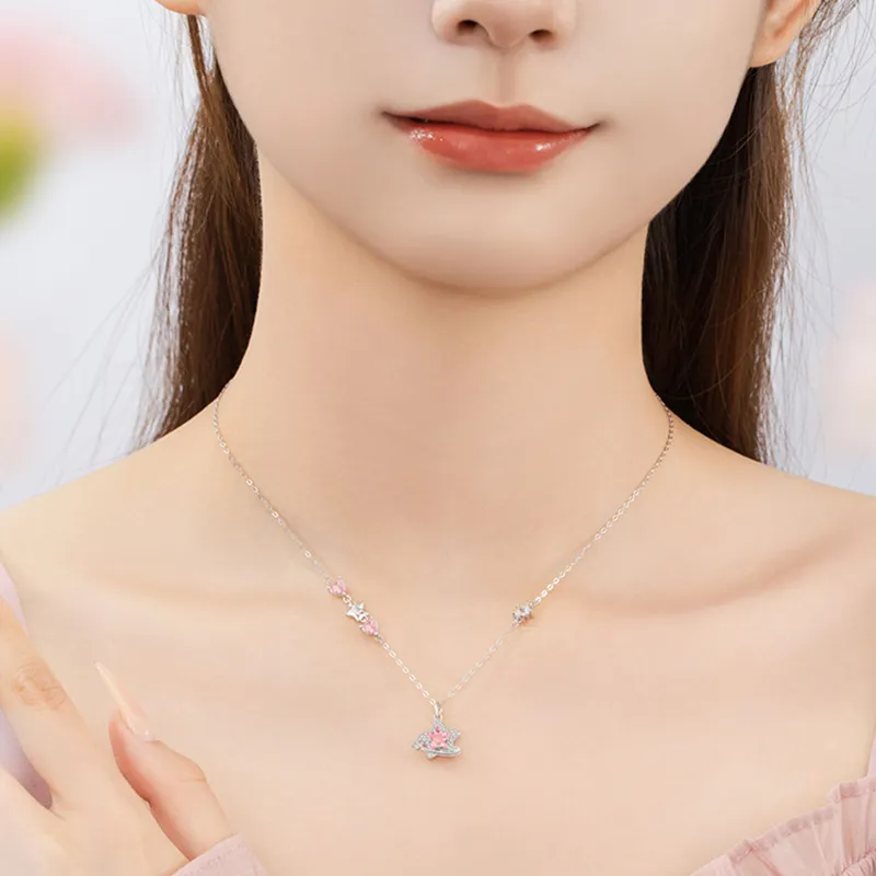 Zbird 925 Sterling Silver Necklaces Women's-2