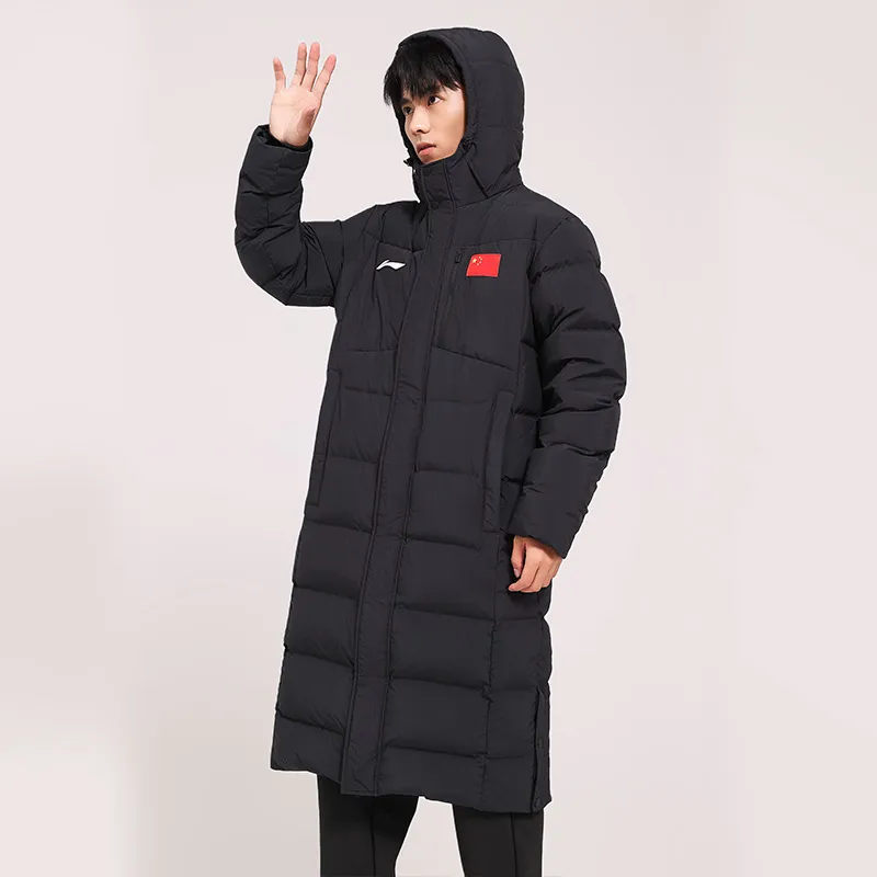 LiNing Down Jacket Unisex Black-4
