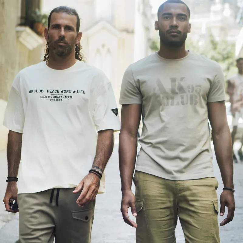 AKCLUB Free Cuba Series Short Sleeved T Shirts Men's-10