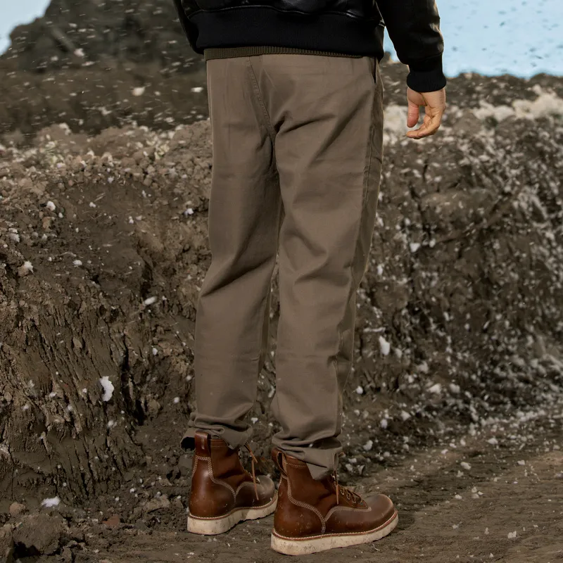 AKCLUB Vintage Collection Casual Pants Men's Khaki-3