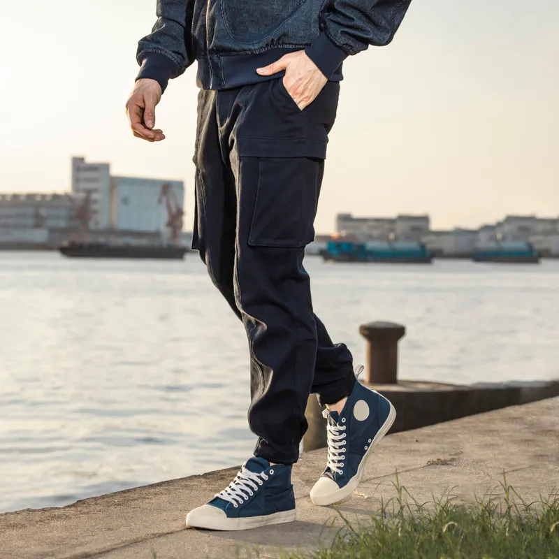 AKCLUB Original Series Casual Pants Men's Navy Blue-5