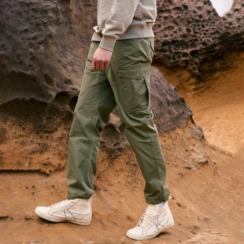 AKCLUB Vintage Collection Casual Pants Men's Army Green-6