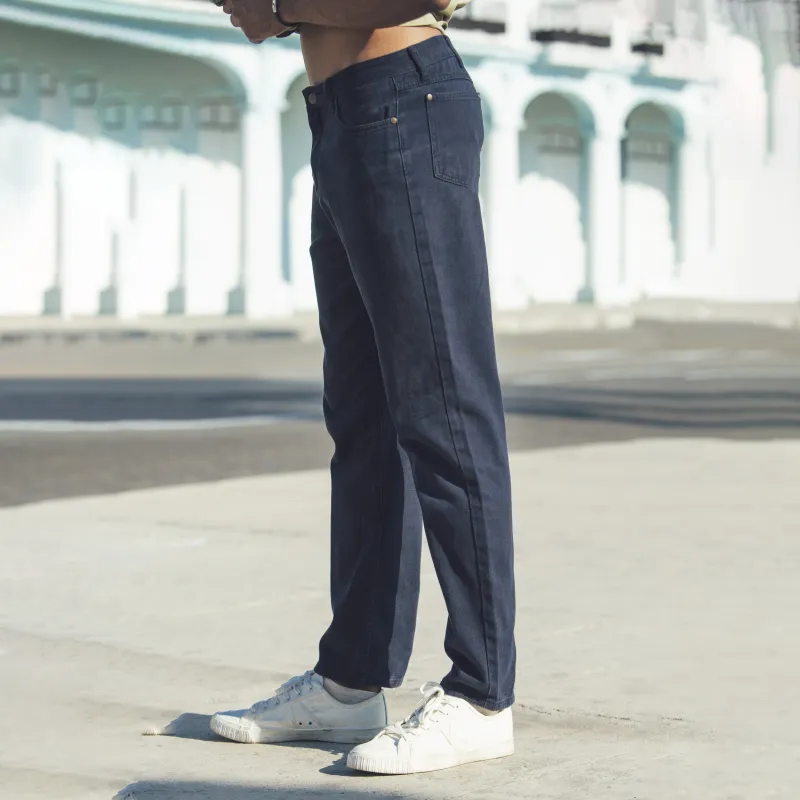 AKCLUB Free Cuba Series Casual Pants Men's Navy Blue/Khaki-4
