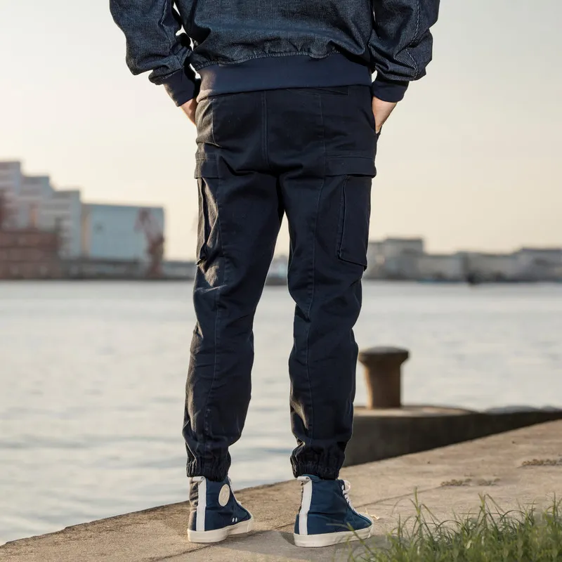 AKCLUB Original Series Casual Pants Men's Navy Blue-4