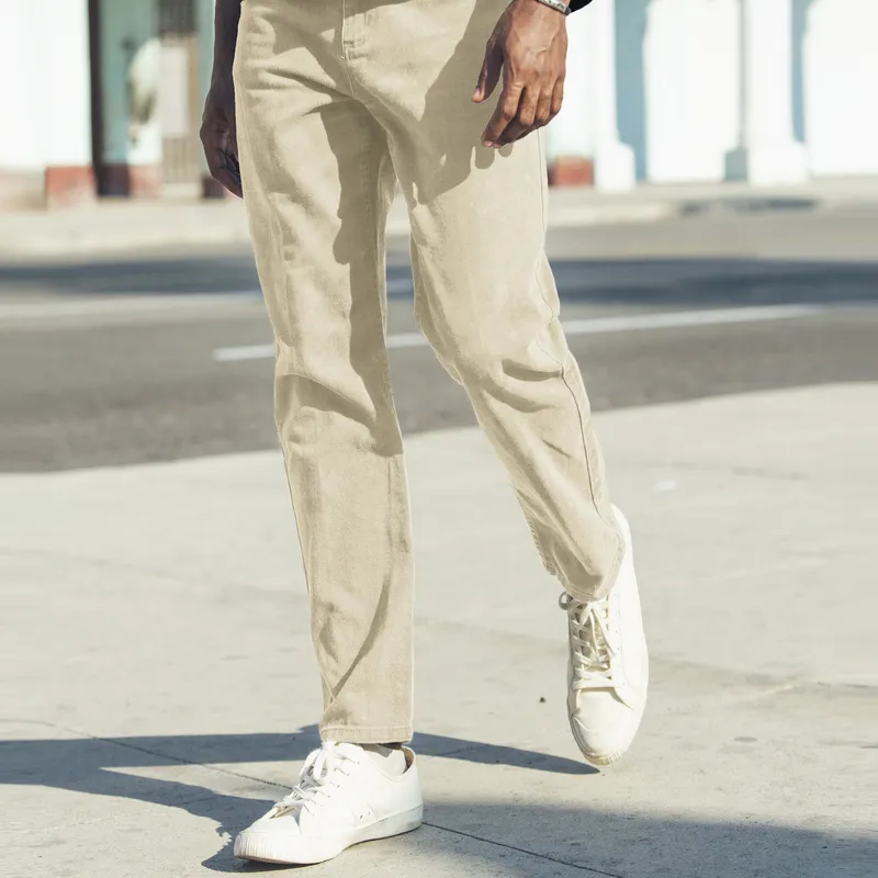 AKCLUB Free Cuba Series Casual Pants Men's Navy Blue/Khaki-8
