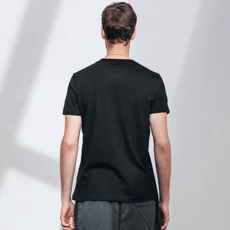 AKCLUB T Shirts Men Black-2