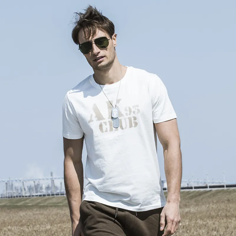 AKCLUB Free Cuba Series Short Sleeved T Shirts Men's-15