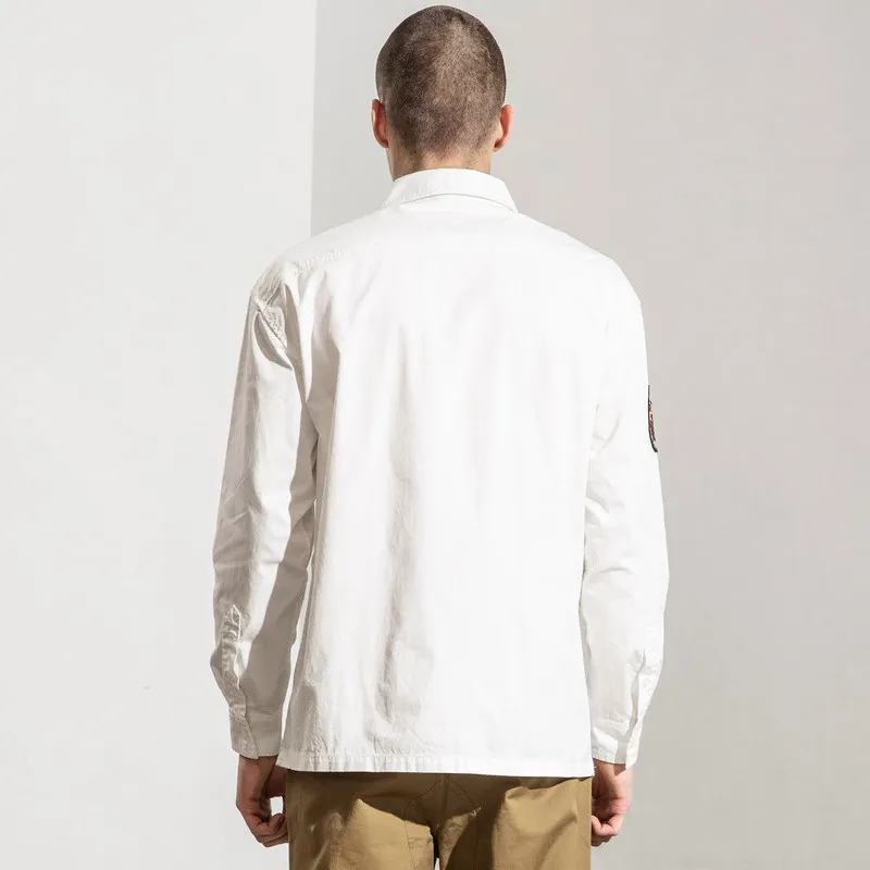 AKCLUB Long Sleeved Shirts Men's-4