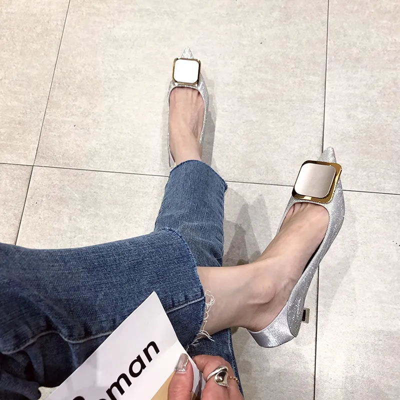 Bamiti Slim Heel High Heels Women's-4