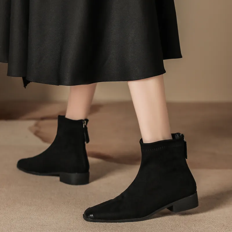 Bamiti As If Treading On Level Ground Ankle Boots Unisex-2