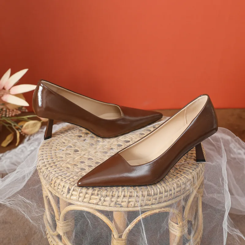 Bamiti Slim Heel High Heels 6cm Women's-15