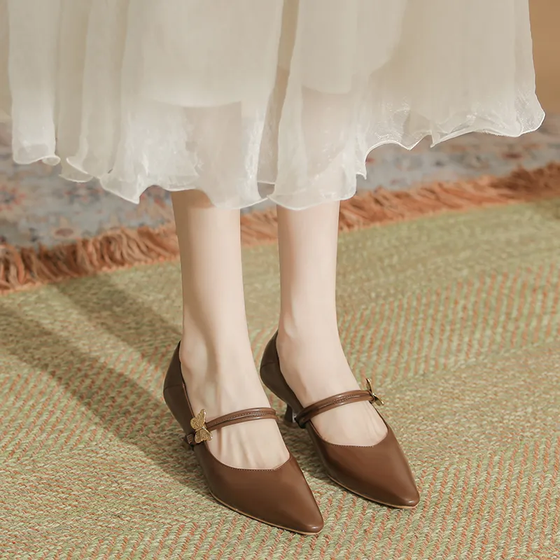 Bamiti Slim Heel High Heels Women's-10