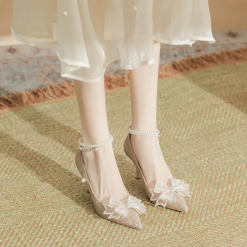 Bamiti Slim Heel High Heels 7cm Women's-11