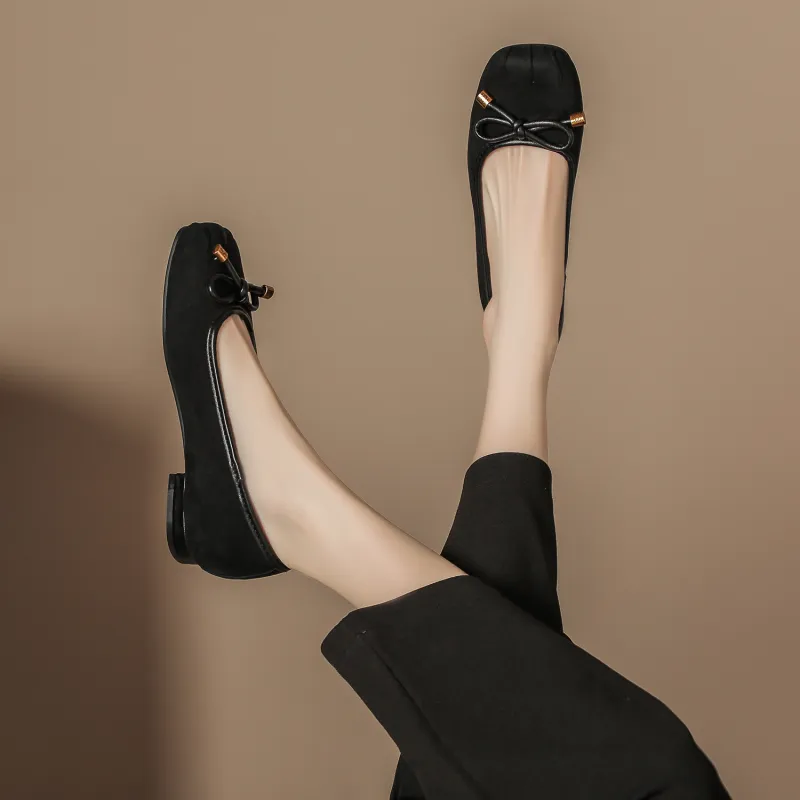 Bamiti As If Treading On Level Ground Casual Single Shoes 2CM Women's-4