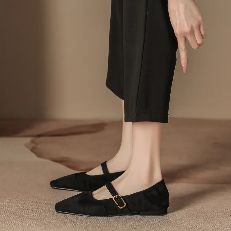 Bamiti As If Treading On Level Ground Casual Single Shoes 2CM Women's-4
