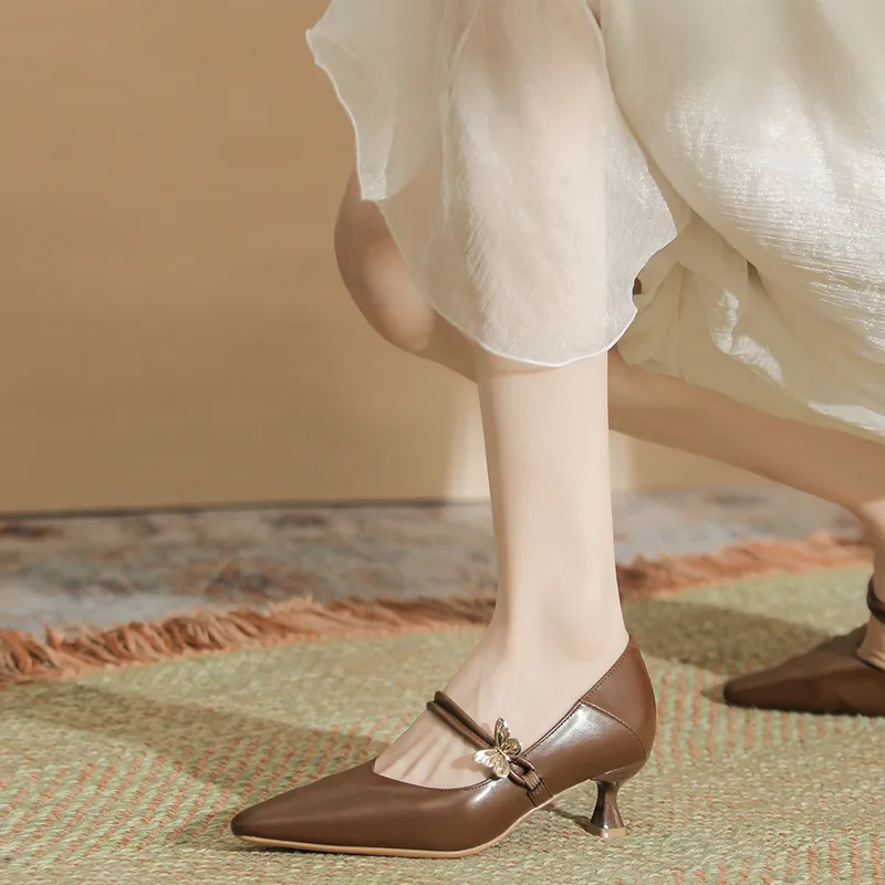 Bamiti Slim Heel High Heels Women's-8