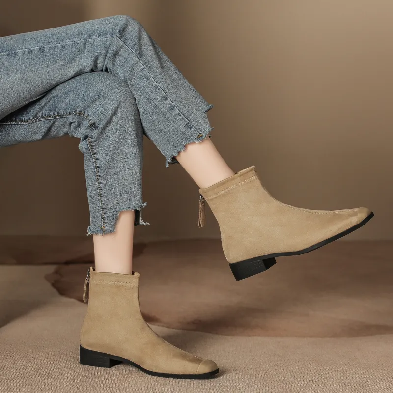 Bamiti As If Treading On Level Ground Ankle Boots Unisex-13