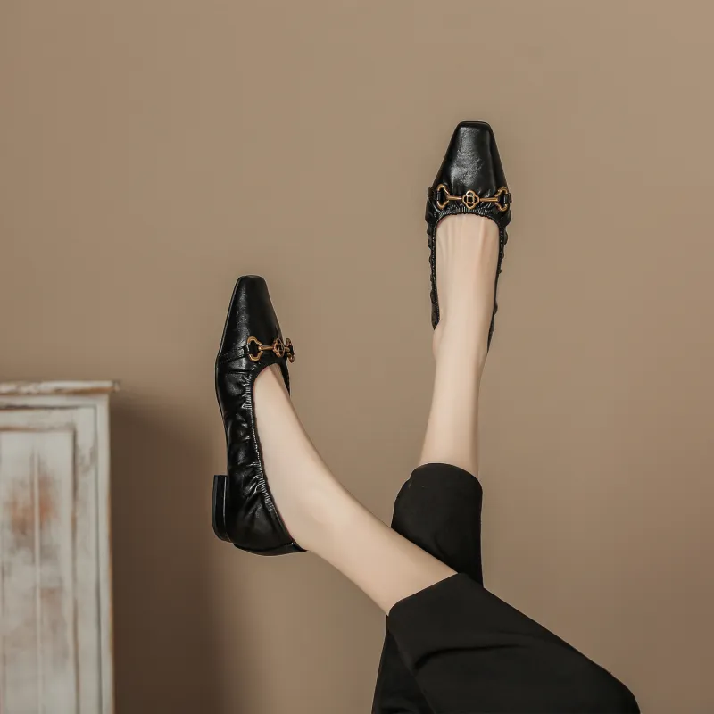 Bamiti As If Treading On Level Ground Casual Single Shoes 2CM Women's-1
