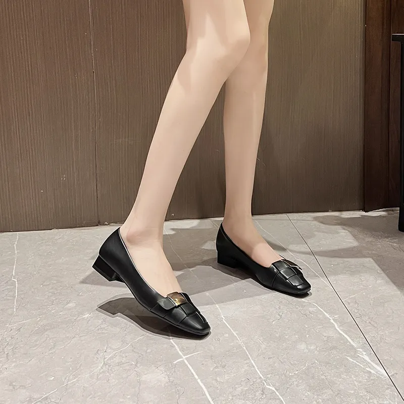 Bamiti Casual Single Shoes 2cm Women's-4