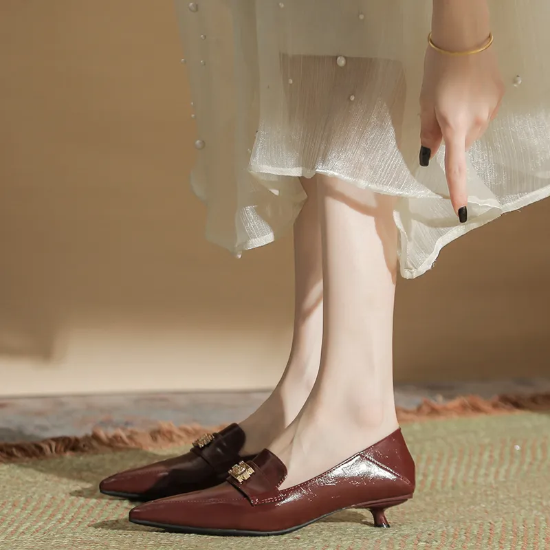 Bamiti Slim Heel High Heels Women's-1
